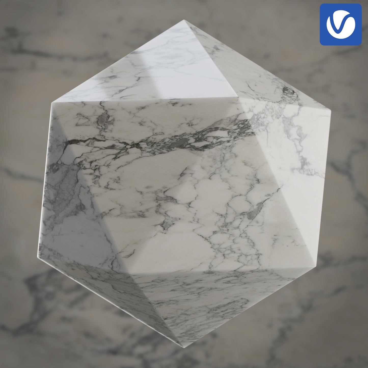 Arabescato ready-to-use Vray