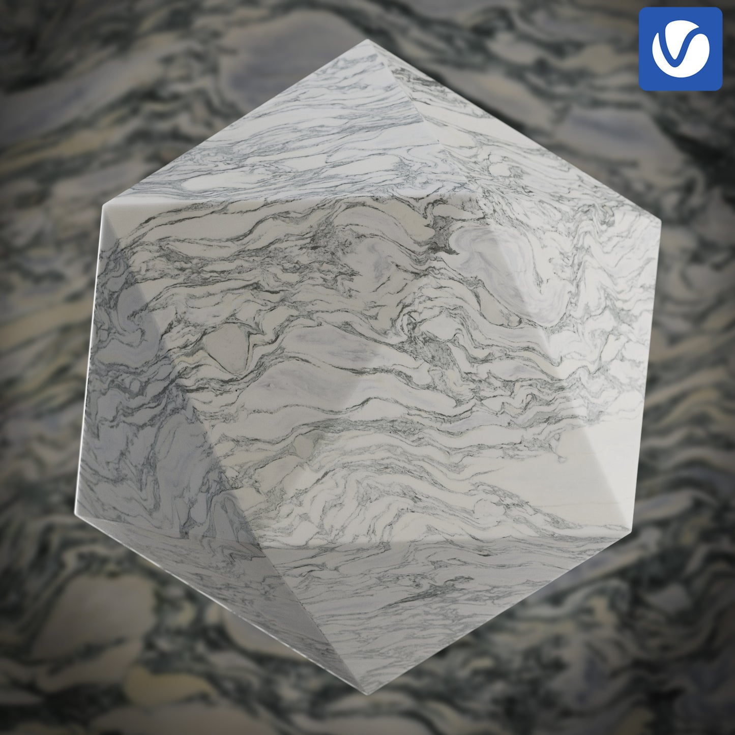 Arabescato Cipollino ready-to-use Vray