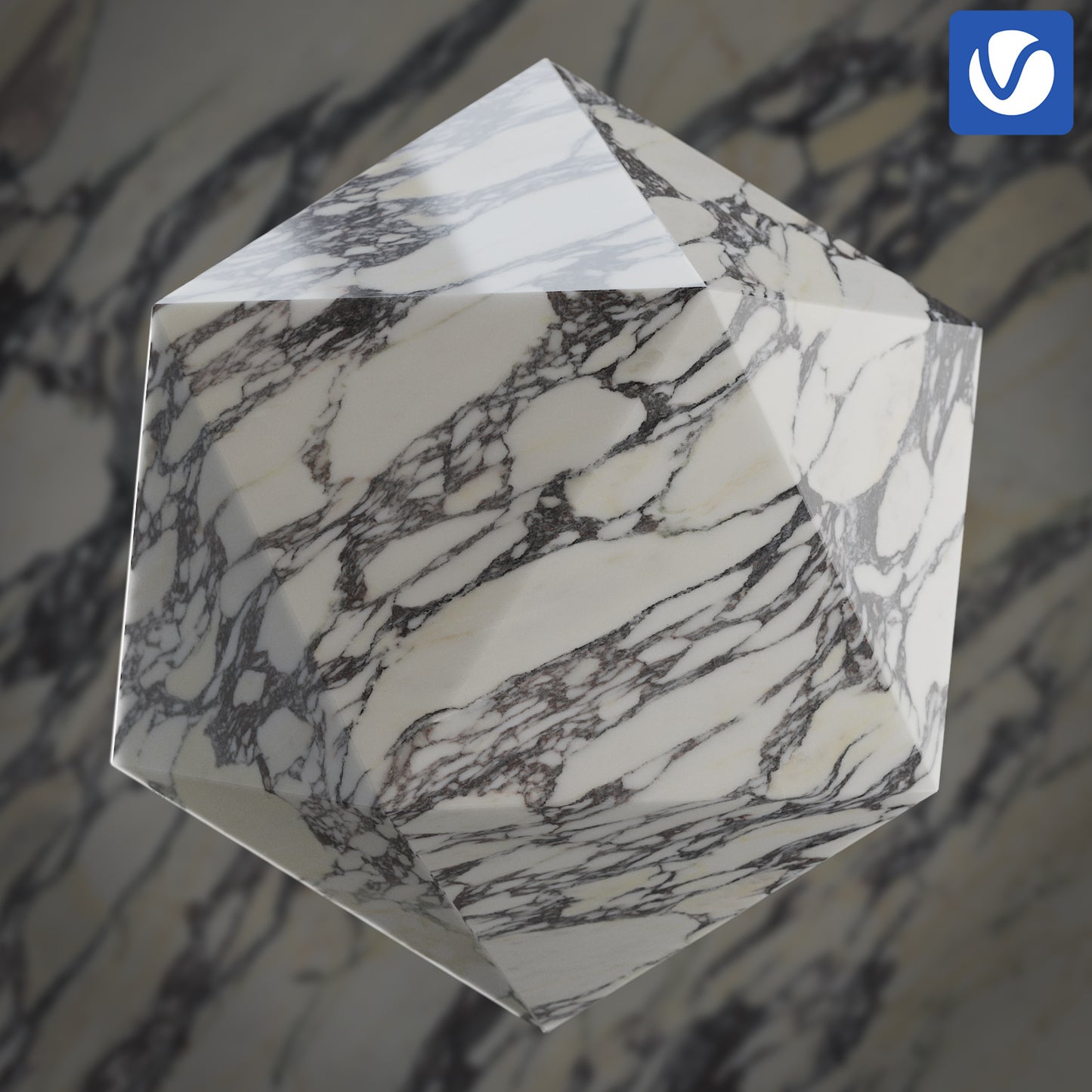 Calacatta Monet ready-to-use Vray