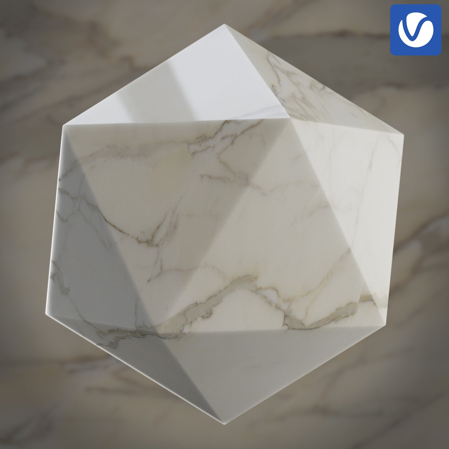 Calacatta Oro ready-to-use Vray