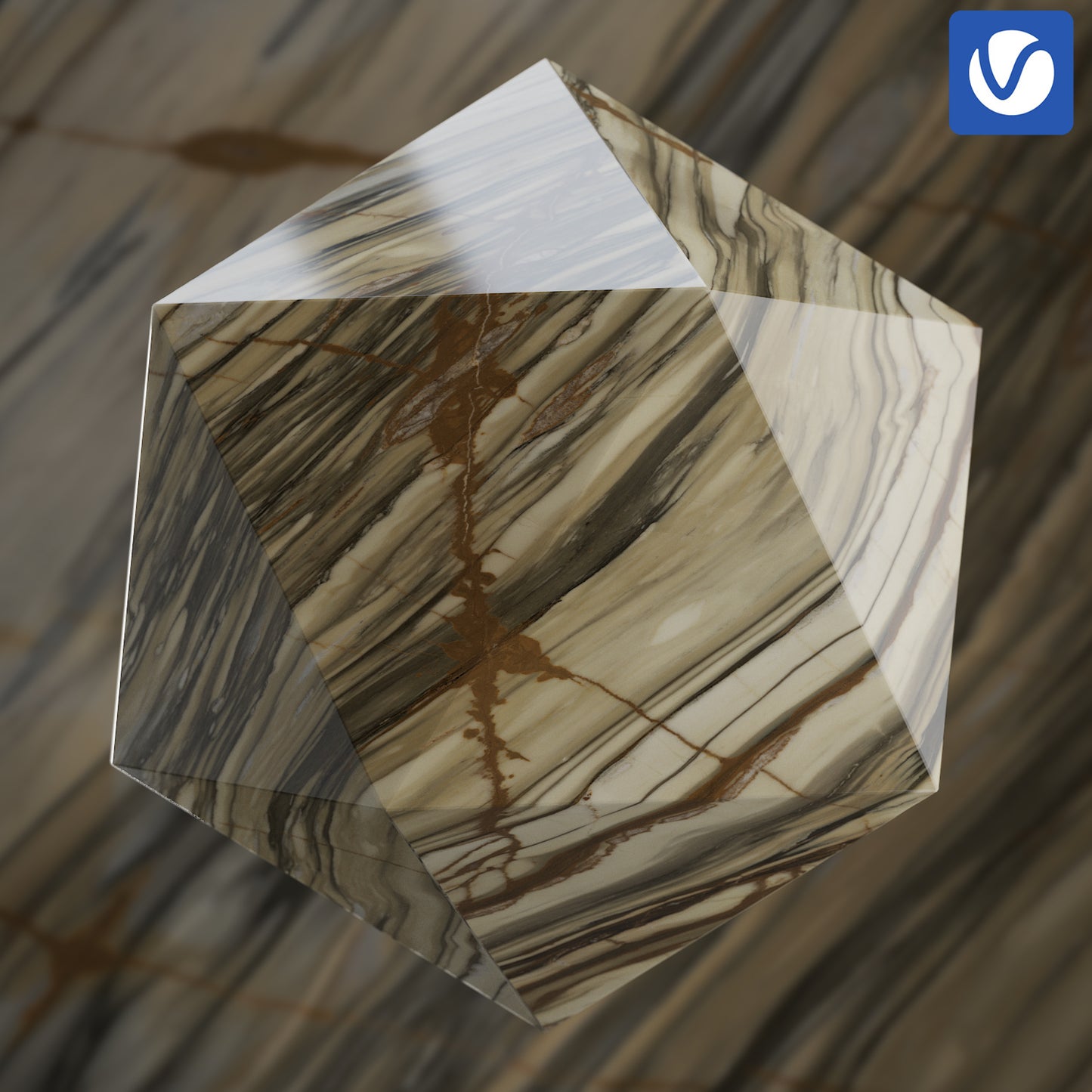 Calacatta Oyster ready-to-use Vray