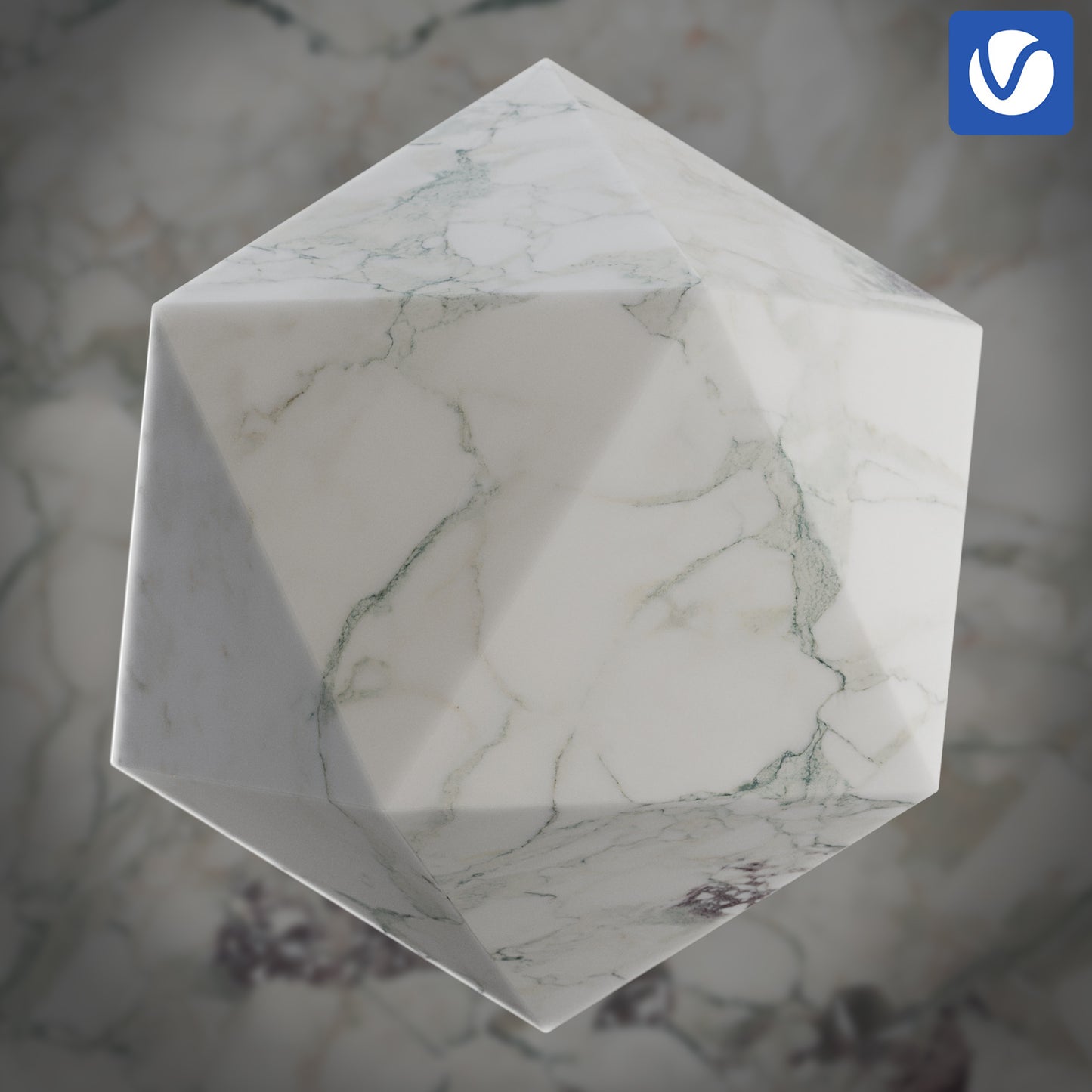 Calacatta Verde Op1 ready-to-use Vray