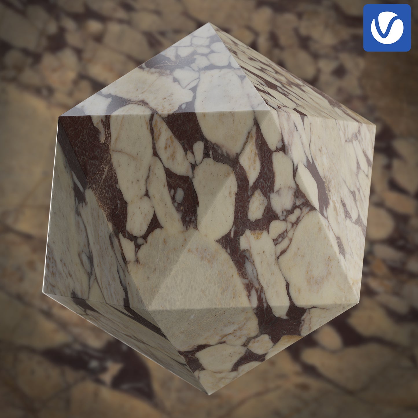 Calacatta Viola Op1 ready-to-use Vray