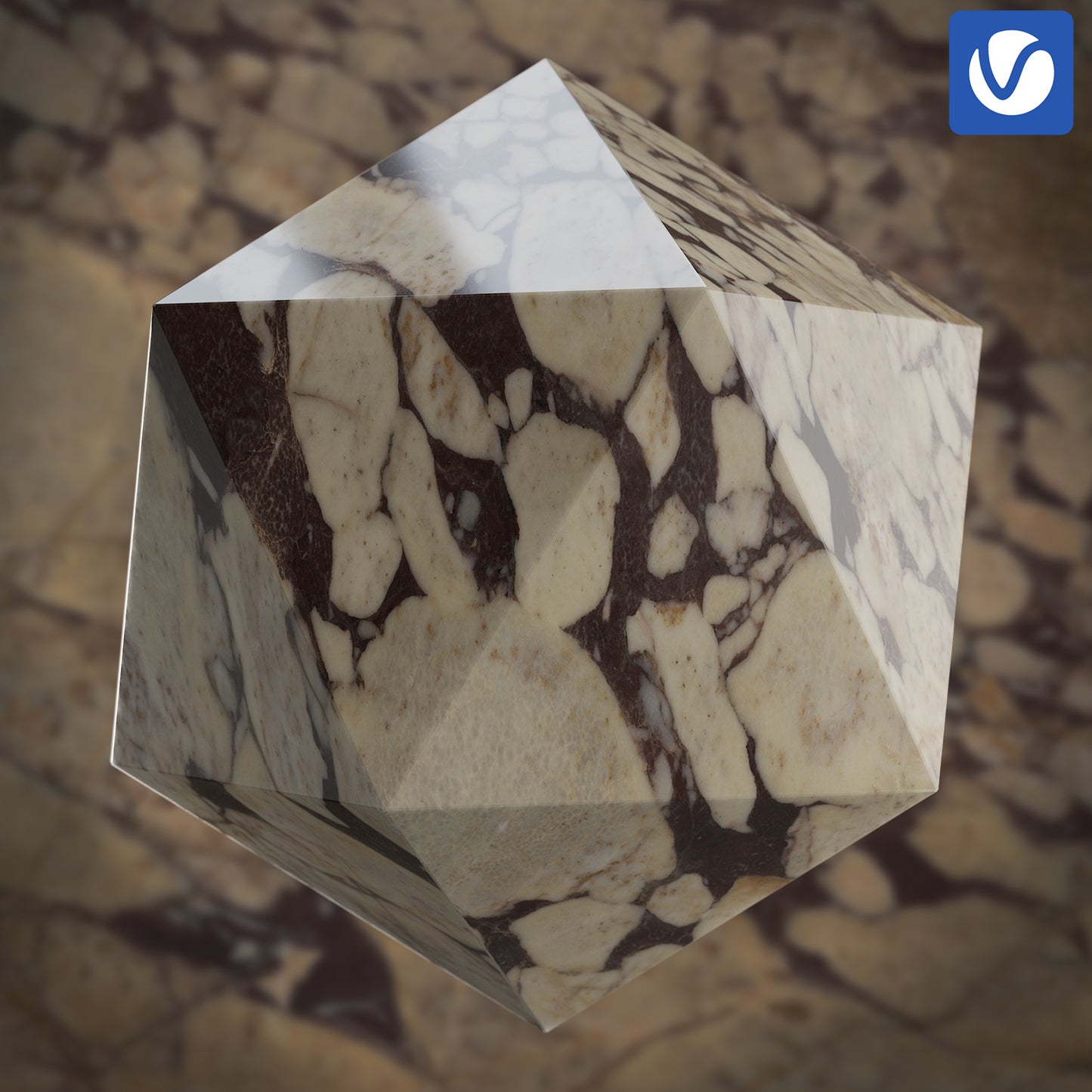 Calacatta Viola Op1 ready-to-use Vray