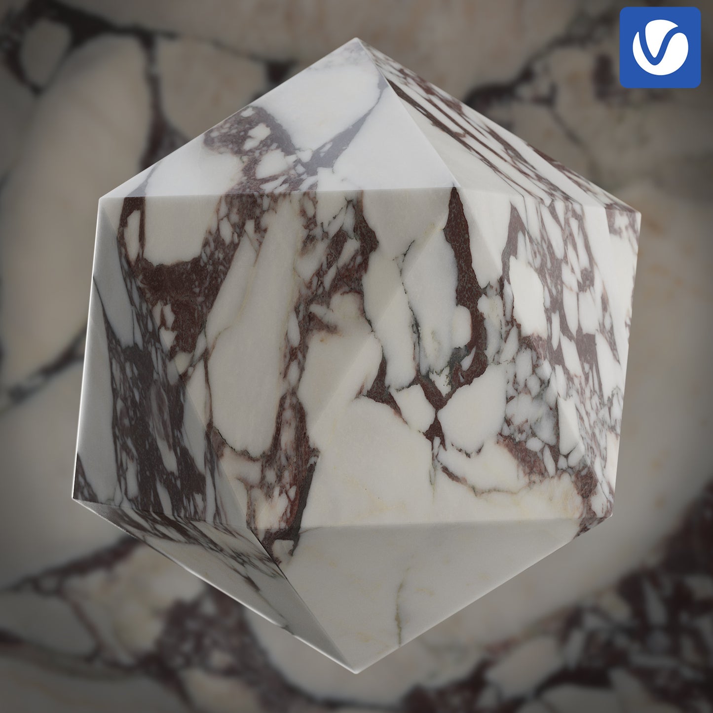 Calacatta Viola Op2 ready-to-use Vray