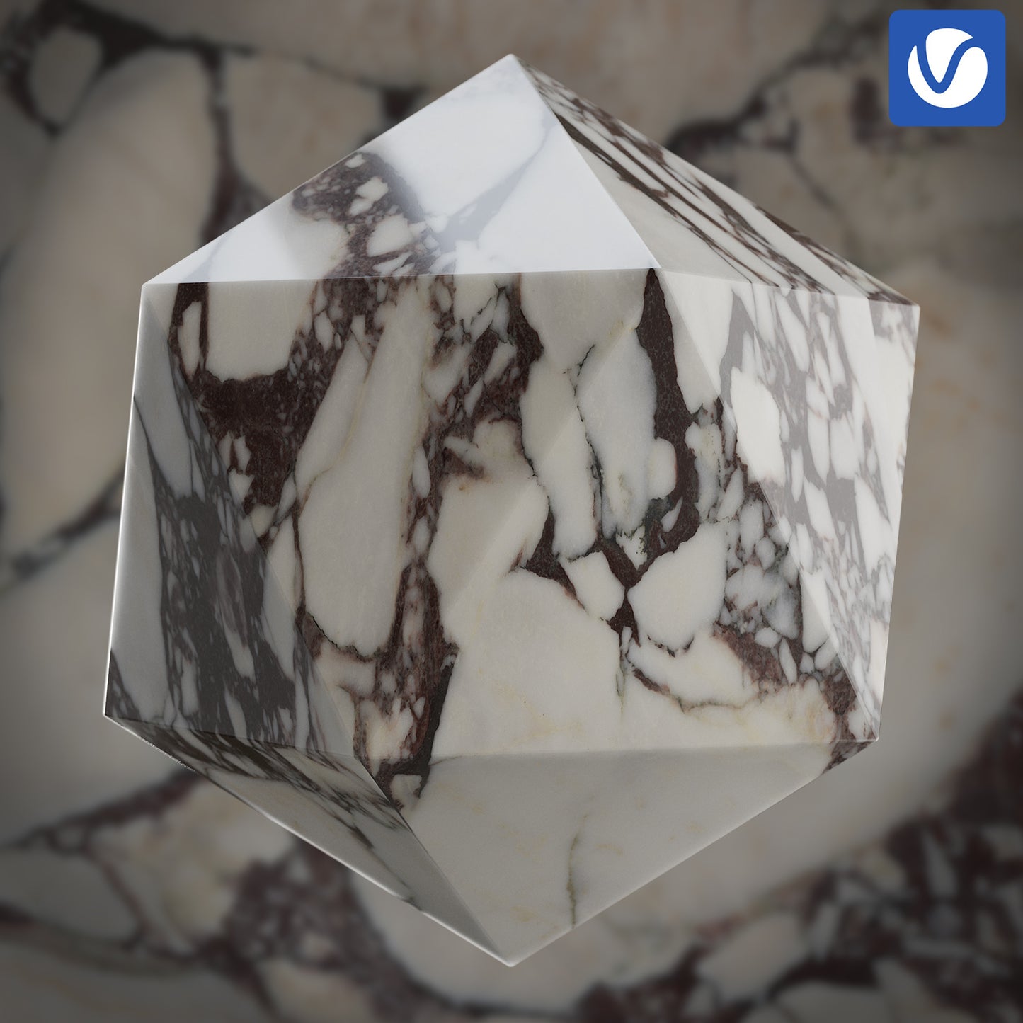 Calacatta Viola Op2 ready-to-use Vray