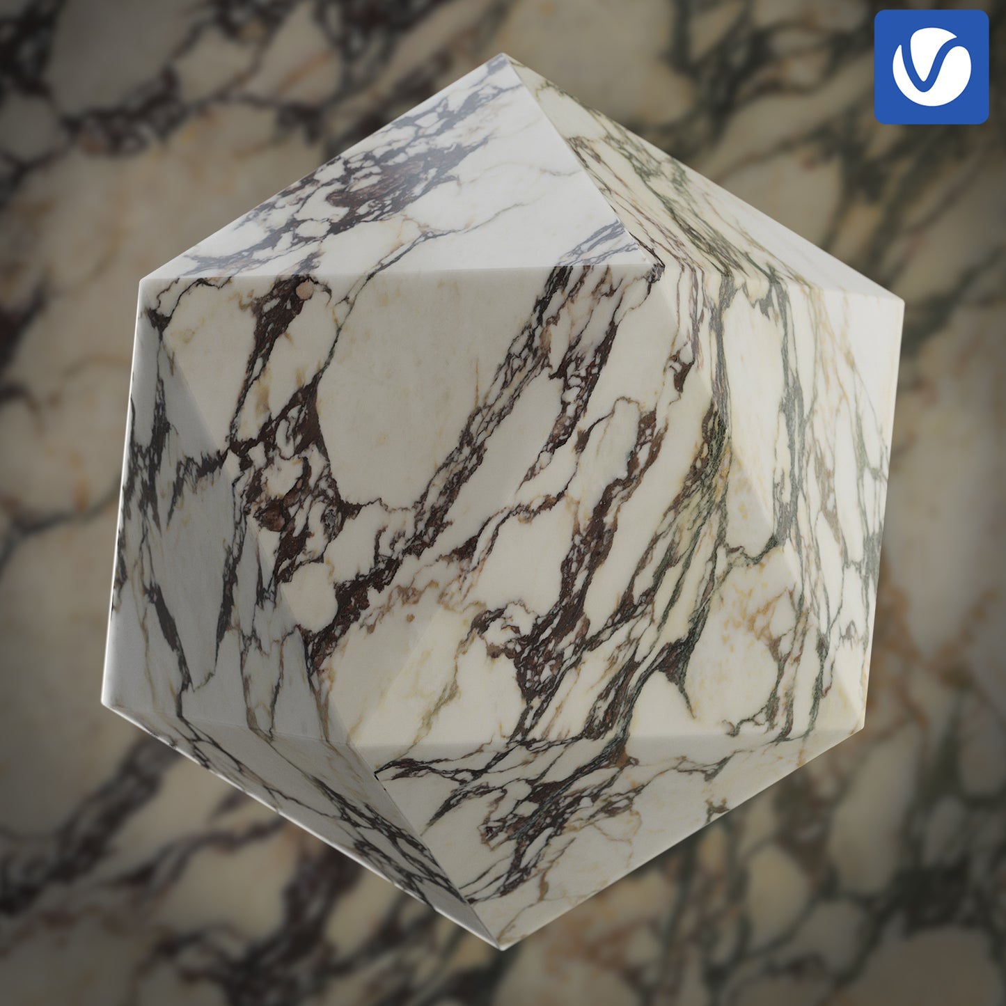 Calacatta Viola Op3 ready-to-use Vray