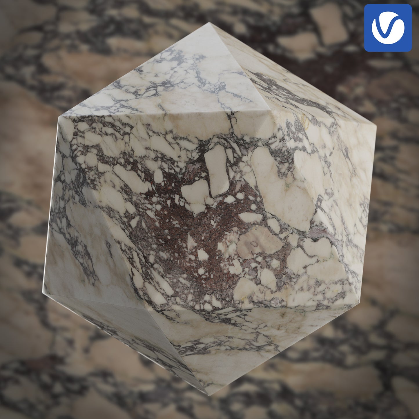 Calacatta Viola Op4 ready-to-use Vray